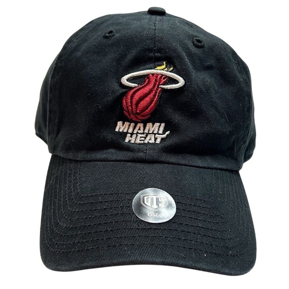 OTS Miami Heat 'Black Adjustable Hat - Picture 7 of 11